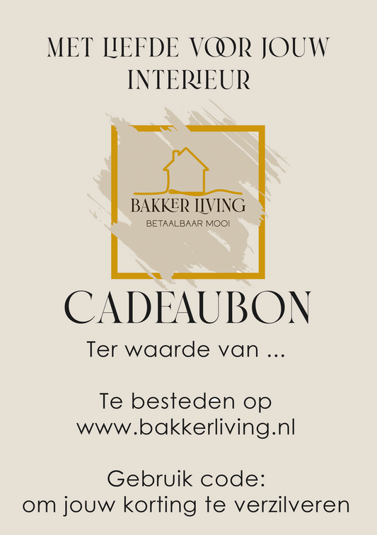 Cadeaubon Bakker Living