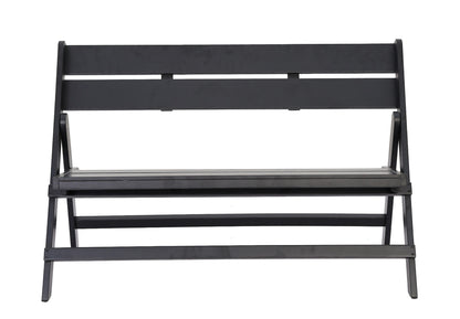 ARIZONA FOLDING BENCH 984 / WOOD ACACIA BLACK / FSC 100%