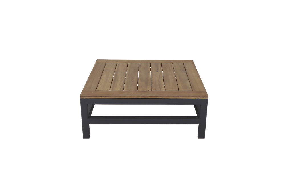 BETIS LOUNGE TABLE 80X80X31 (1071)  -  WOOD ACACIA LIGHT TEAK LOOK