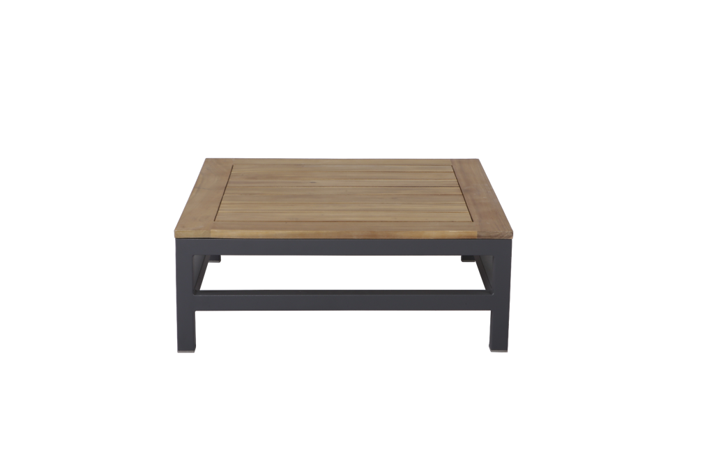 BETIS LOUNGE TABLE 80X80X31 (1071)  -  WOOD ACACIA LIGHT TEAK LOOK