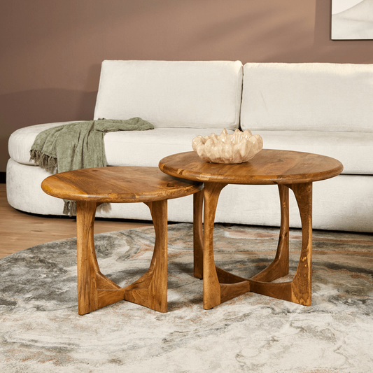 Salontafel Milou | Naturel | 60 cm