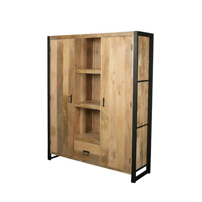 Bookcase Boaz | 2 doors 1 drawer