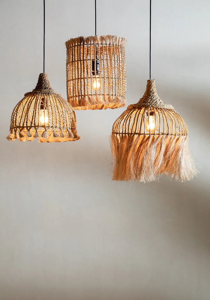 De Abaca Bird Cage Hanglamp - Naturel - M Bazar Bizar