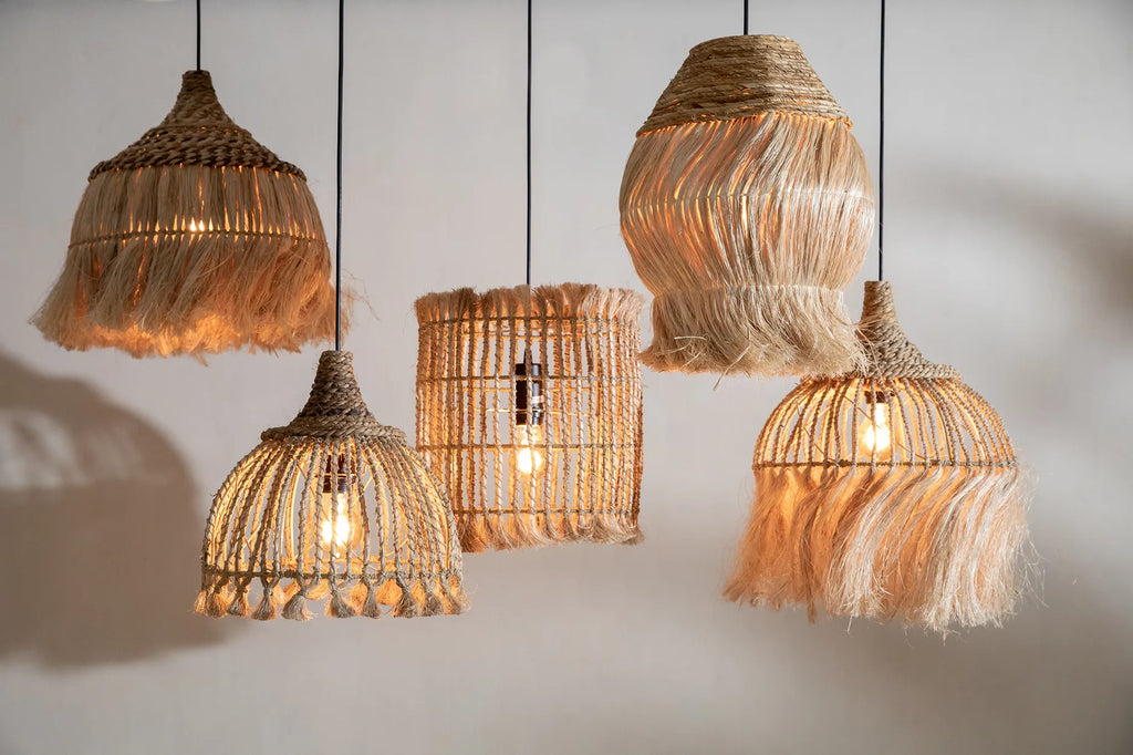 De Abaca Bird Cage Hanglamp - Naturel - M Bazar Bizar