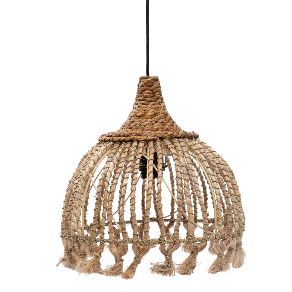 De Abaca Tassel Hanglamp - Naturel - S Bazar Bizar