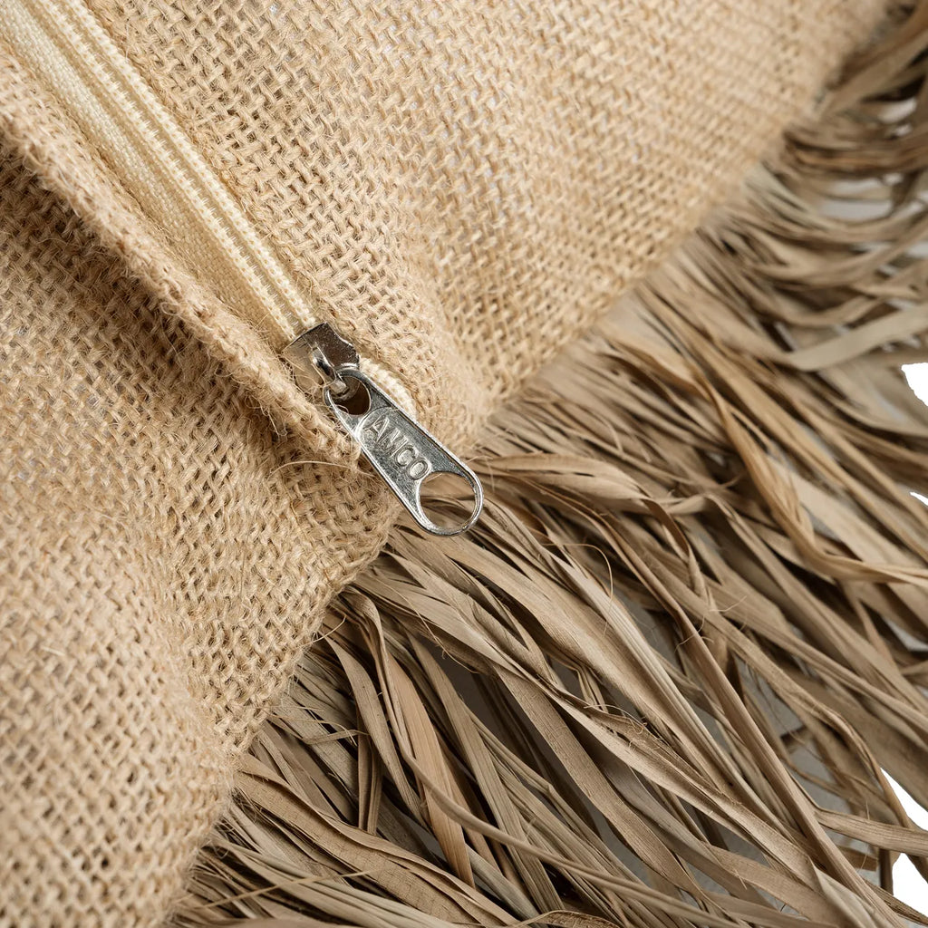 De Jute Bonita Kussenhoes - Naturel - 60x60 Bazar Bizar