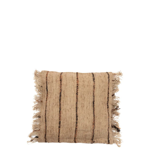 De Oh My Gee Kussenhoes - Beige Black - 40x40 Bazar Bizar