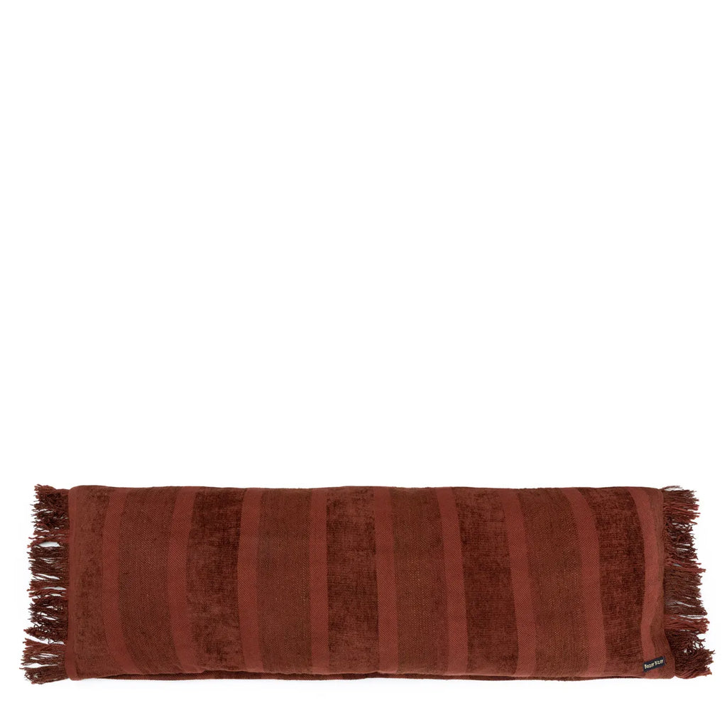 De Oh My Gee Kussenhoes - Bordeaux Velvet - 30x100 Bazar Bizar