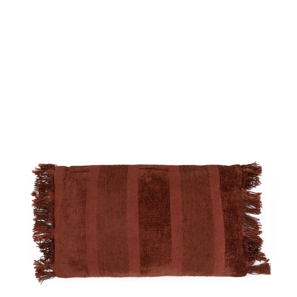 De Oh My Gee Kussenhoes - Bordeaux Velvet - 30x50 Bazar Bizar