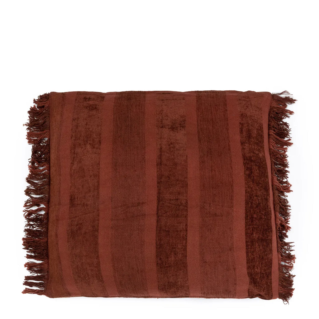 De Oh My Gee Kussenhoes - Bordeaux Velvet - 60x60 Bazar Bizar