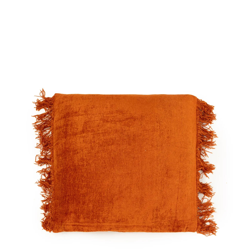 De Oh My Gee Kussenhoes - Roest Velvet - 40x40 Bazar Bizar