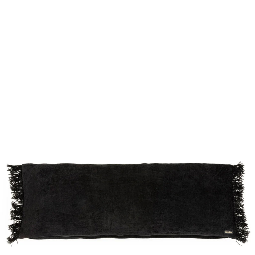 De Oh My Gee Kussenhoes - Zwart Velvet - 35x100 Bazar Bizar