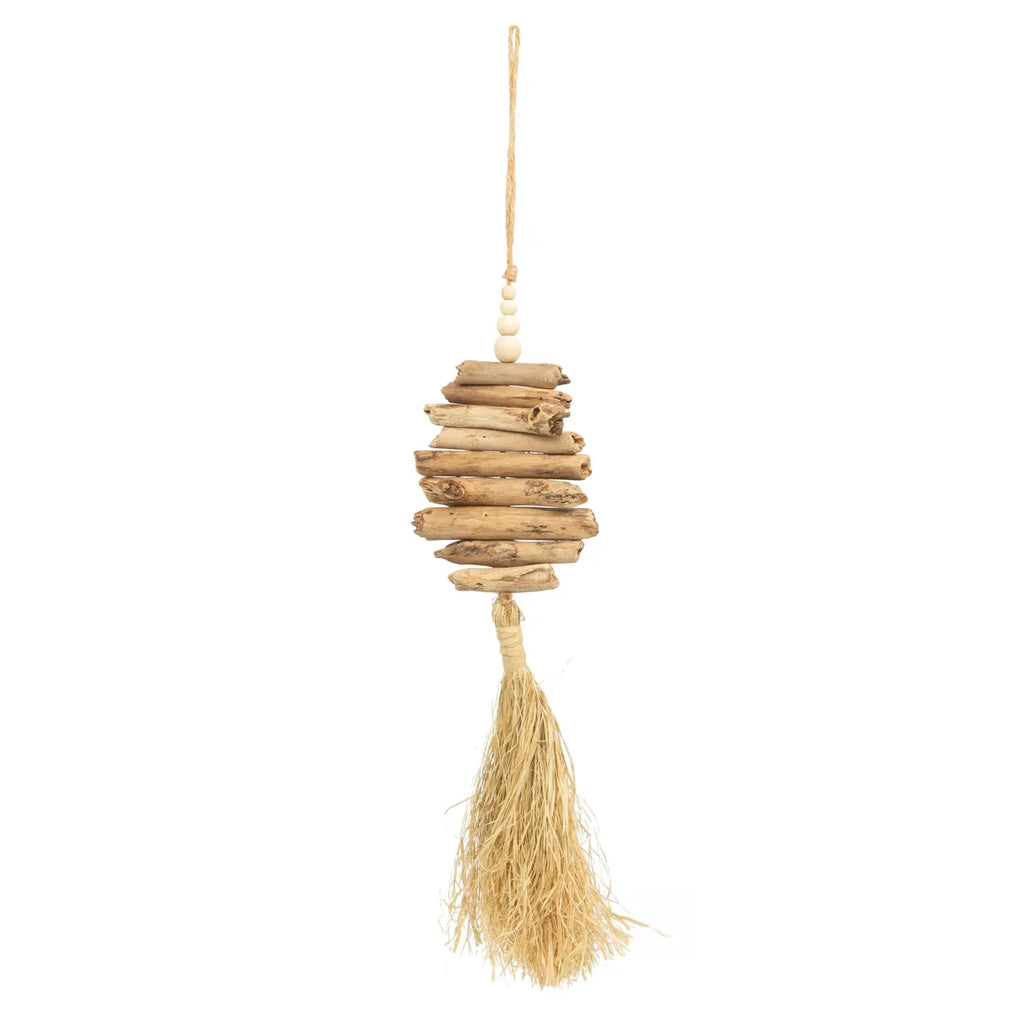 De Raffia Driftwood Hangdecoratie Bazar Bizar