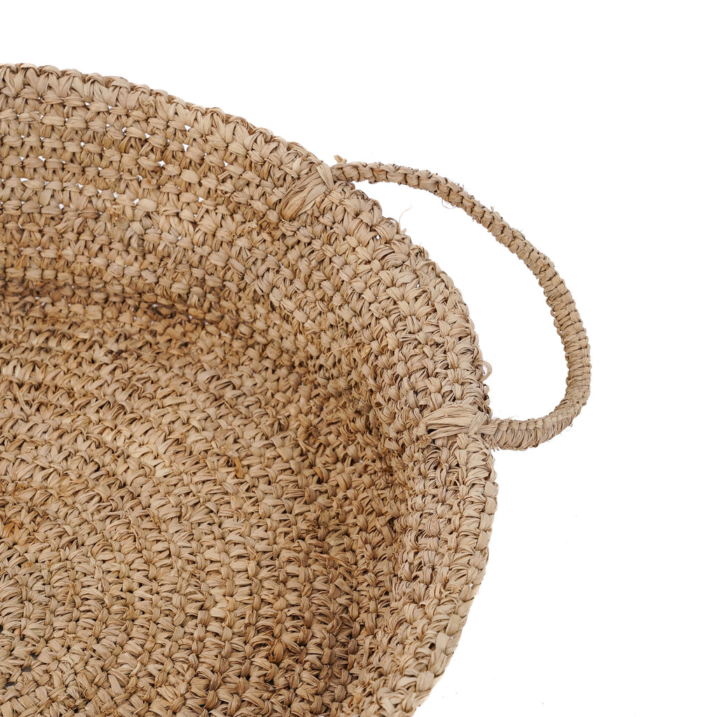 De Raffia Mand - Naturel - L Bazar Bizar