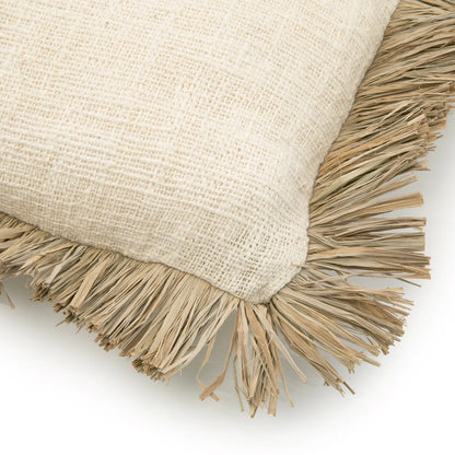 De Saint Tropez Kussenhoes - Naturel Wit - 30x50 Bazar Bizar