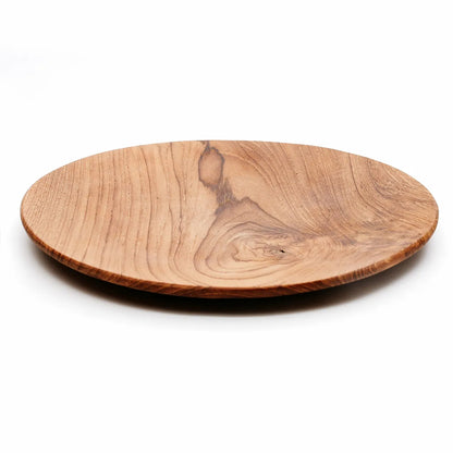 De Teak Root Rond Bord - L Bazar Bizar