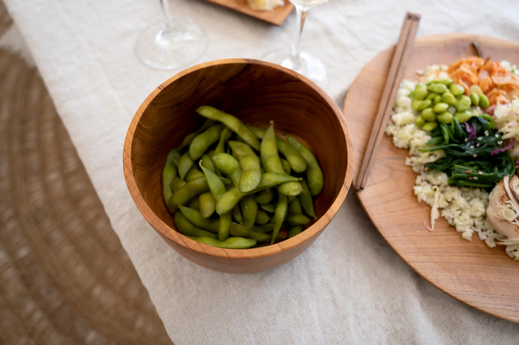 De Teak Root Salade Kom - S Bazar Bizar