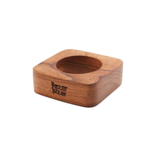 De Teak Root Servetring - Set van 4 Bazar Bizar