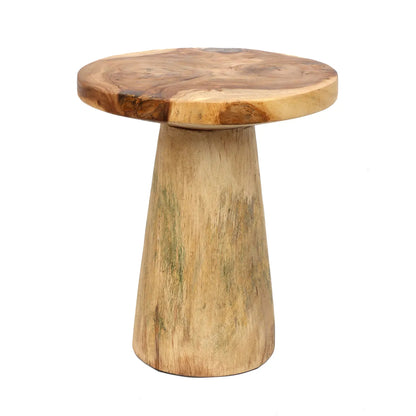 De Timber Conic Bijzettafel - Naturel - 50 Bazar Bizar