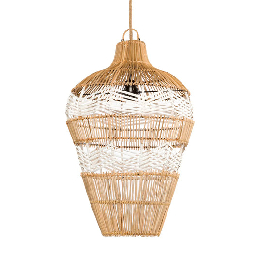 De Vase Hanglamp - Naturel Wit - M Bazar Bizar