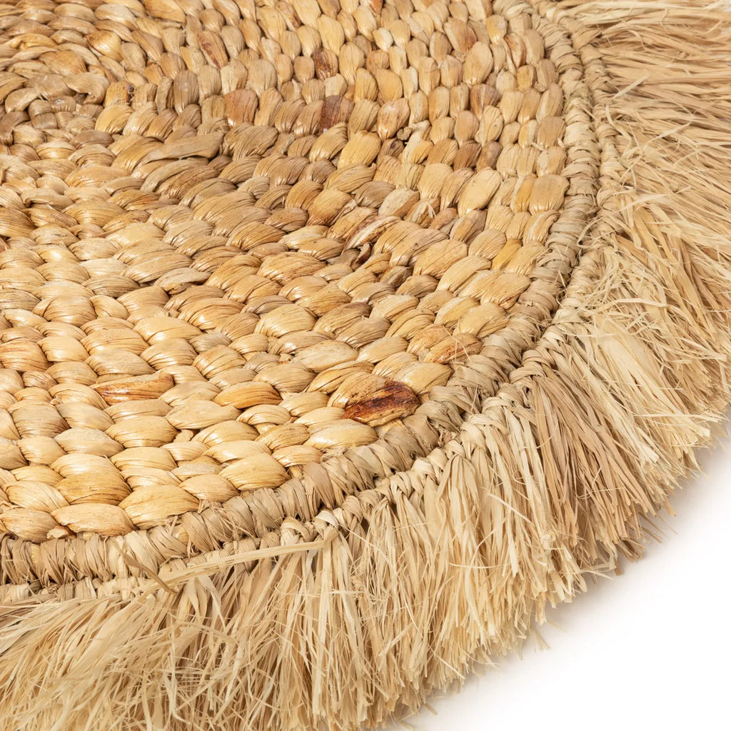 De Water Hyacinth Raffia Placemat - Naturel Bazar Bizar