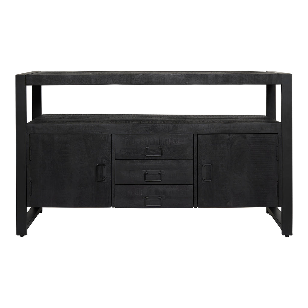 Dressoir Boaz Black | 135 cm Bakker Living