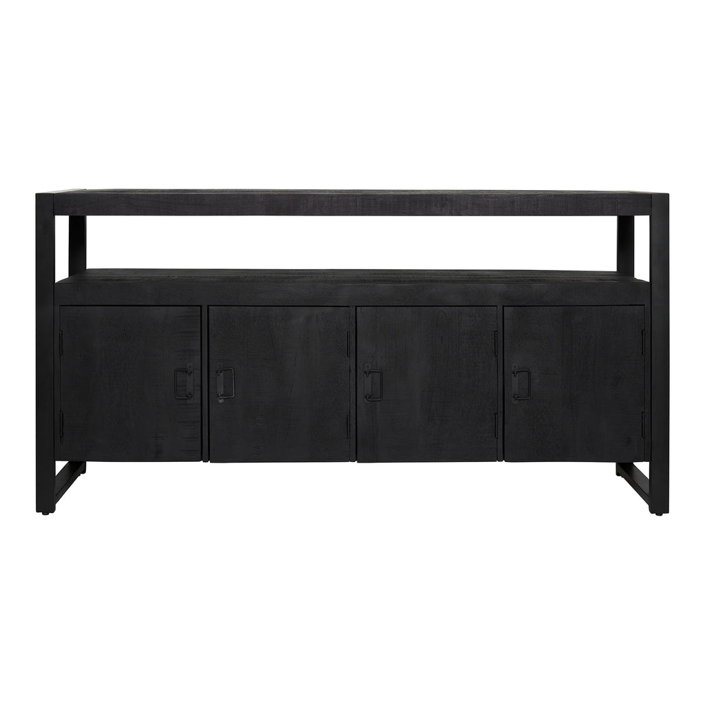 Sideboard Boaz Schwarz | 175 cm