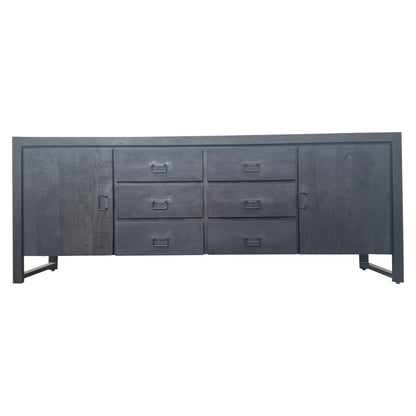 Sideboard Boaz Black | 200 cm