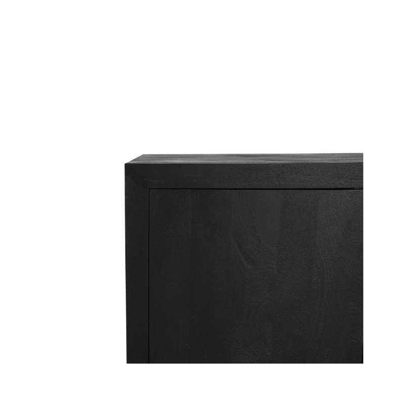 Dressoir Brussel Black 4 deurs | 200 cm