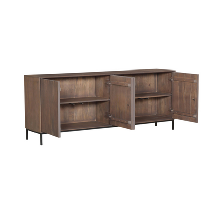 Dressoir Madison Walnoot  | 210 cm