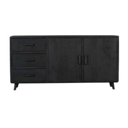 Sideboard Omaha Black | 180 cm