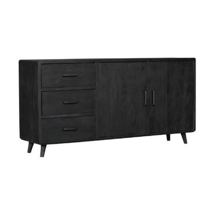 Sideboard Omaha Black | 180 cm