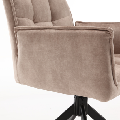 Dining room chair Dani | Velvet Beige