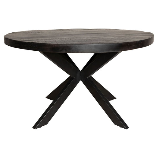 Dining room table Denver Black | Round | 120 cm