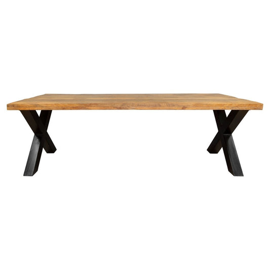 Eetkamertafel Denver | Rechthoek X-poot | 200 cm Bakker Living