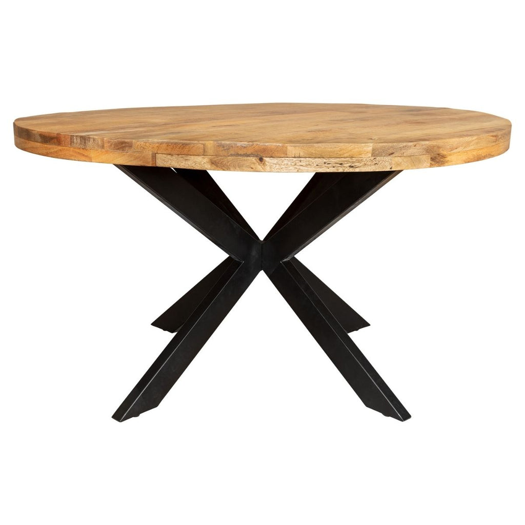 Eetkamertafel Denver | Rond | Mangohout | 110 cm