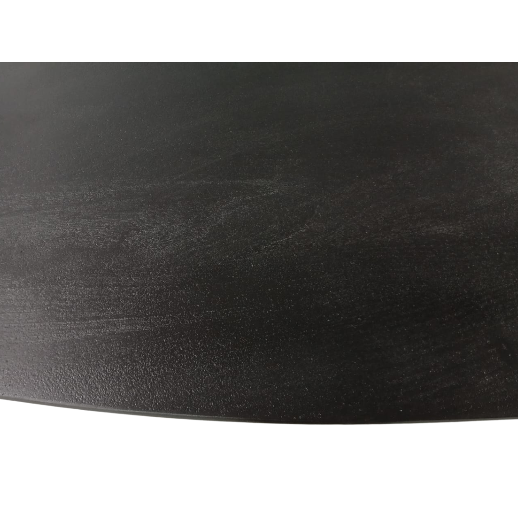 Eettafel Brandy Black | 160 cm | Ovaal