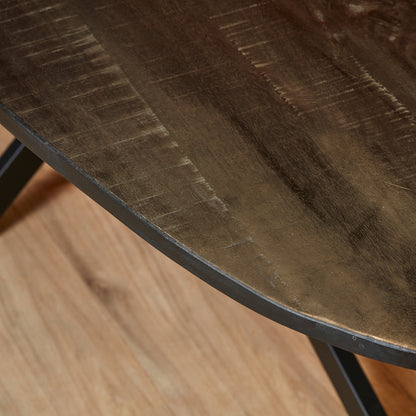 Dining table Elegance Black | Danish oval | 200x100 cm