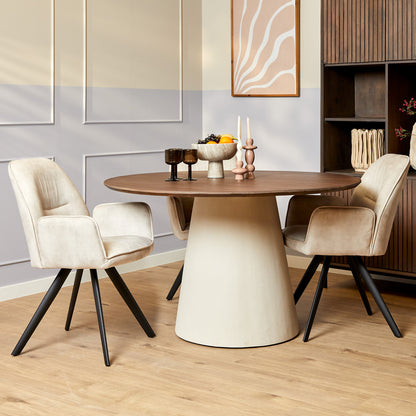 Dining table Madison Walnut | 150 cm