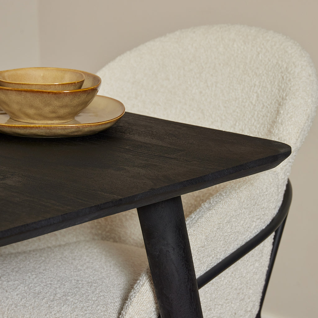 Dining table Omaha Black | 180 cm