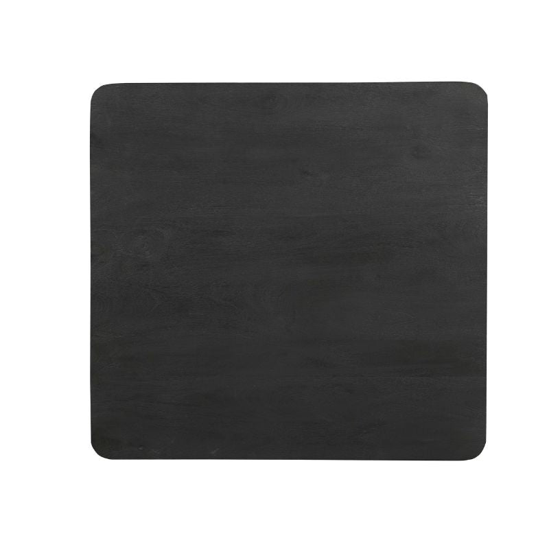 Eettafel Omaha Black | 90 x 90 cm Bakker Living