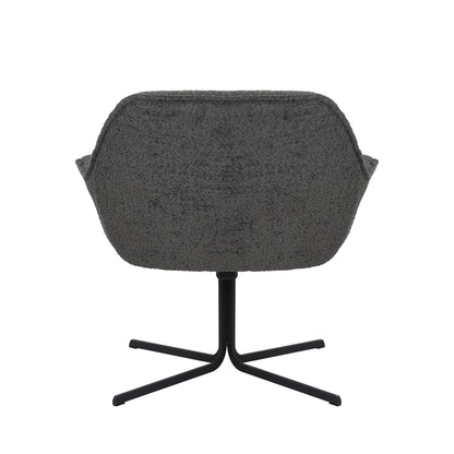 Fauteuil Mila | Dark Grey Bakker Living