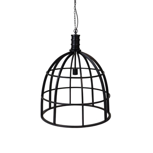 HSM Collection-Hanglamp-60x60x75-Zwart-Metaal