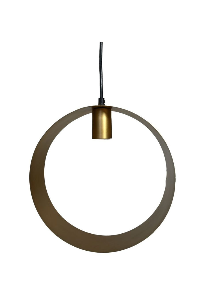 HSM Collection-Hanglamp-30x10x30-Goud-Metaal