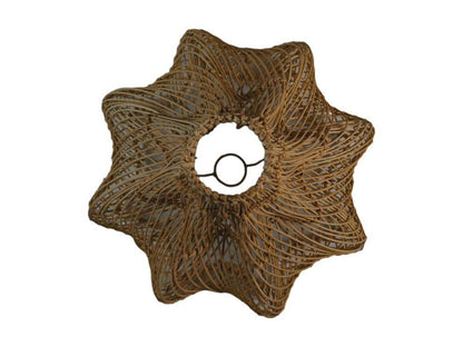 HSM Collection-Hanglamp Star-50x47x47-Naturel-Rotan