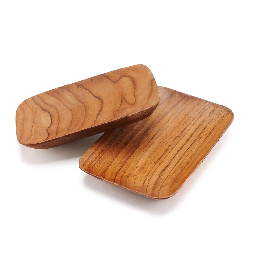 Het Teak Root Side Bord Bazar Bizar