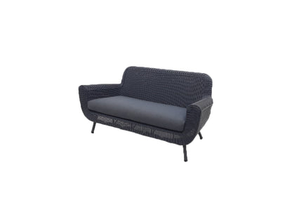 JONAH 2 SEATER SOFA (000314)  -  STEEL DARK GREY