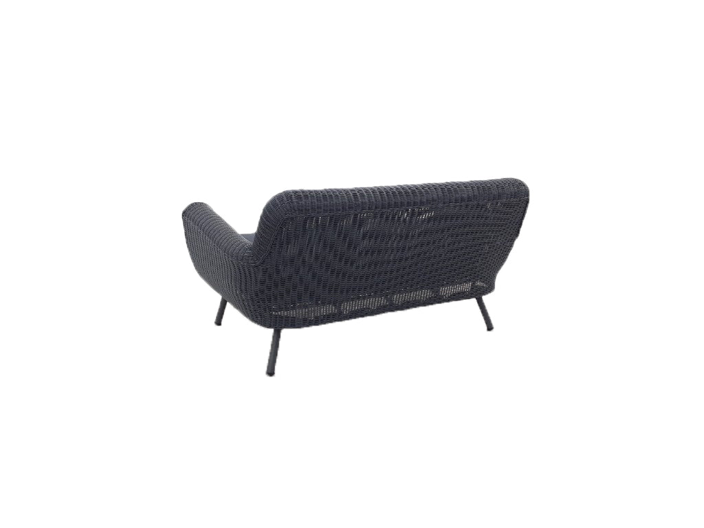 JONAH 2 SEATER SOFA (000314)  -  STEEL DARK GREY