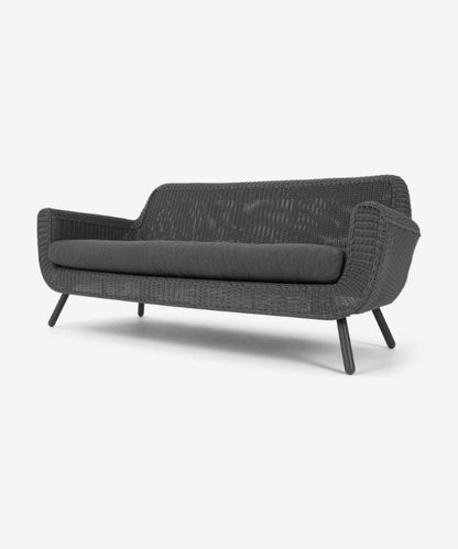 JONAH 3 SEATER SOFA (000314)  -  STEEL DARK GREY