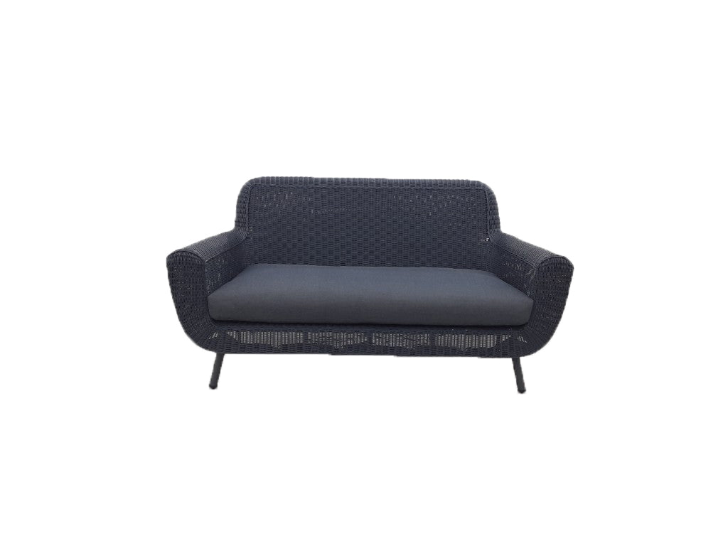 JONAH 3 SEATER SOFA (000314)  -  STEEL DARK GREY